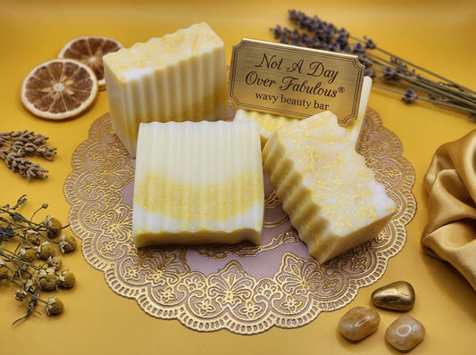 3) Not A Day Over Fabulous® Handmade Anti-Aging Beauty Bar Soap Full Wavy Bar