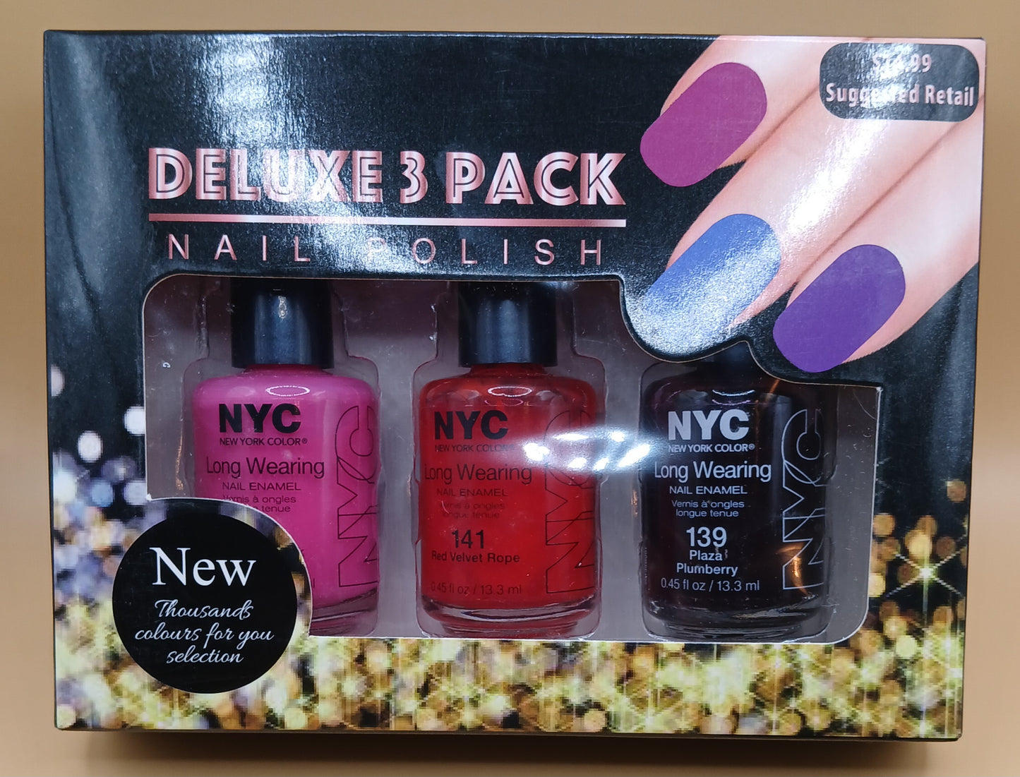 9b) Deluxe Fingernail Polish Set