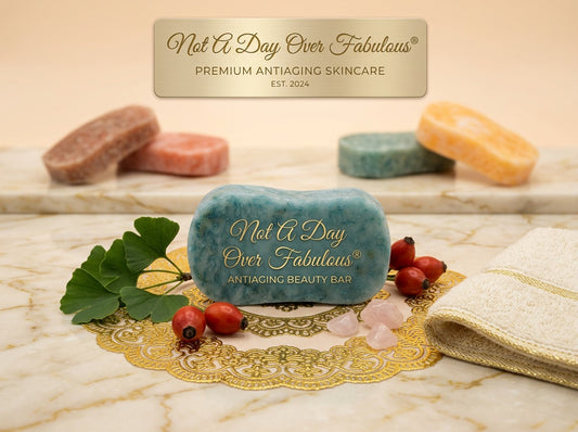 2) Not A Day Over Fabulous® Handmade Anti-Aging Beauty Bar Soap Half Bar