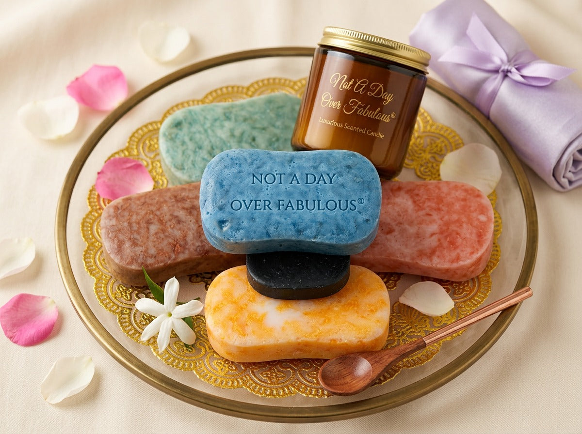 2) Not A Day Over Fabulous® Handmade Anti-Aging Beauty Bar Soap Half Bar