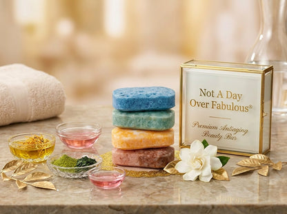 2) Not A Day Over Fabulous® Handmade Anti-Aging Beauty Bar Soap Half Bar