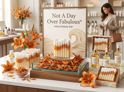 3) Not A Day Over Fabulous® Handmade Anti-Aging Beauty Bar Soap Full Wavy Bar