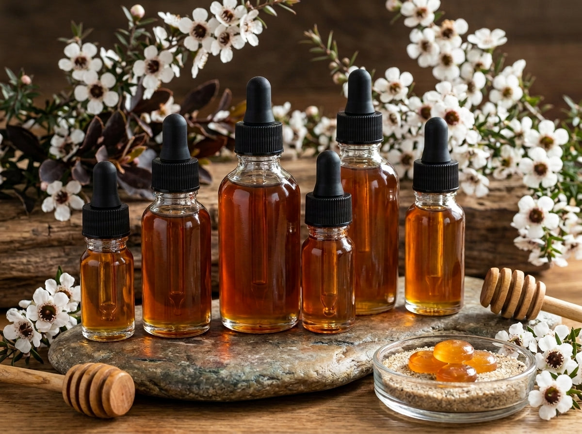 9b) 24K Liquid Gold Manuka Honey Drops™