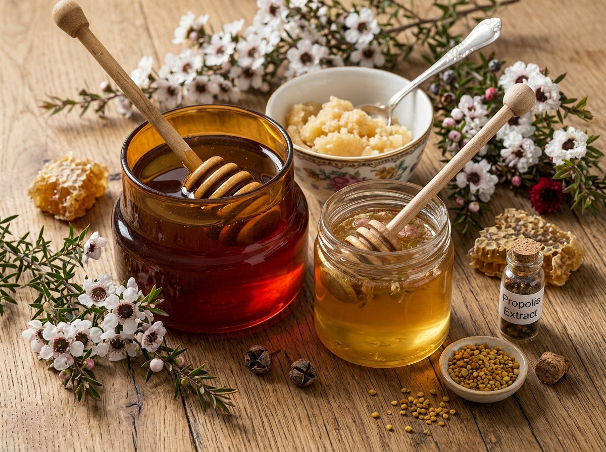 9b) 24K Liquid Gold Manuka Honey Drops™