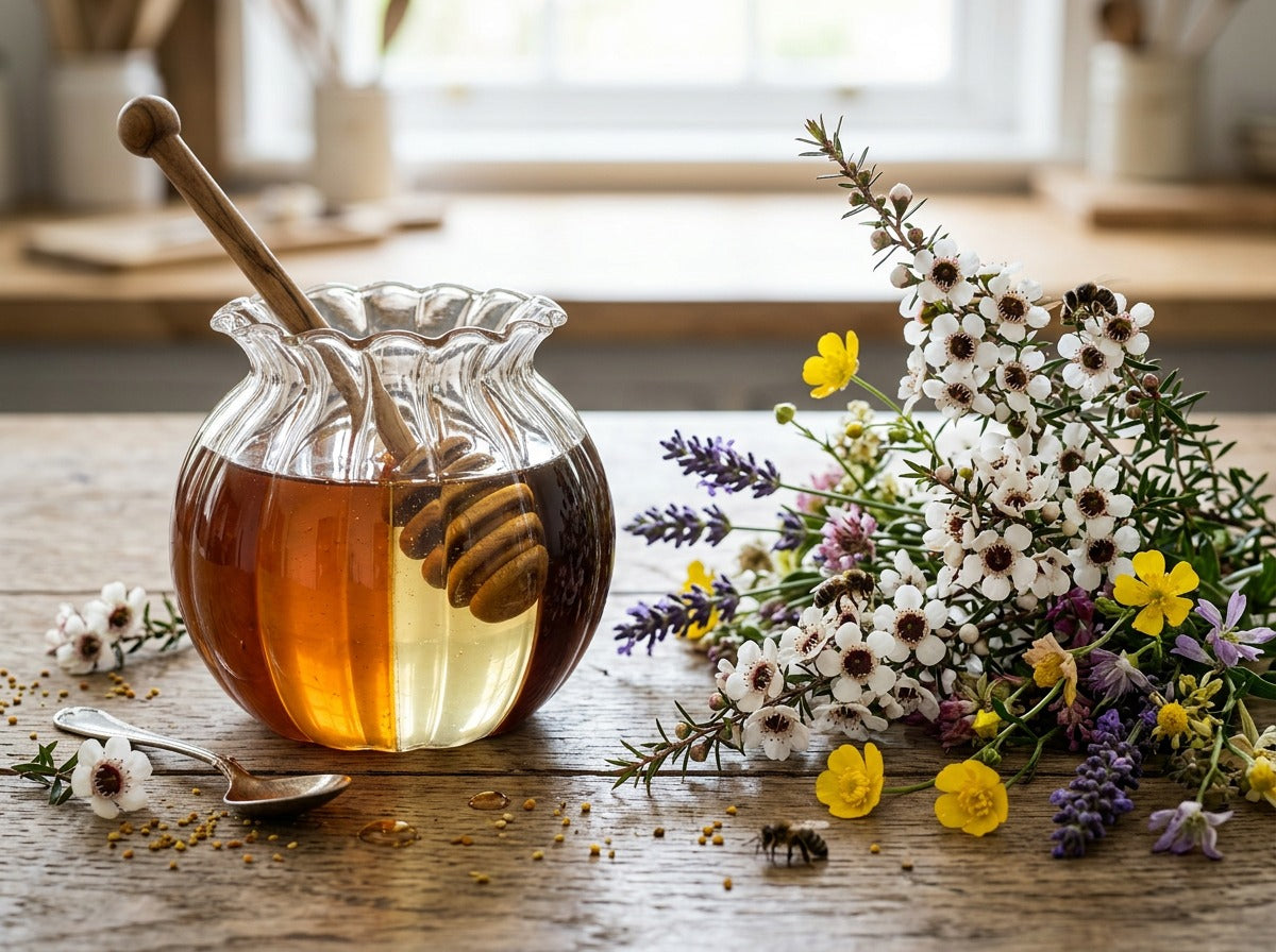 9b) 24K Liquid Gold Manuka Honey Drops™